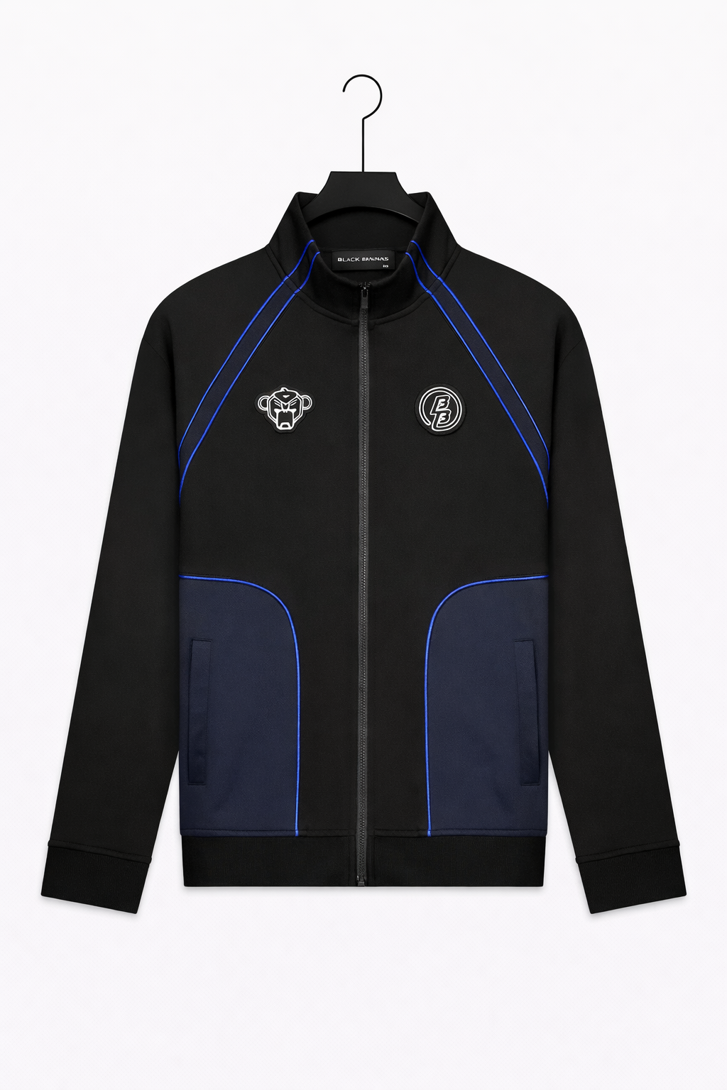 Sonderverkauf: Kinder-Trainingsjacke mit Reißverschluss | Schwarz