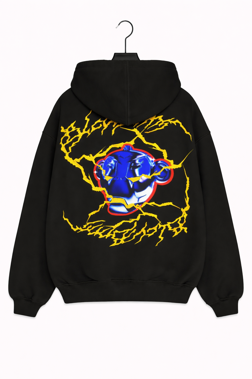 Sonderverkauf: Kinder-Elektro-Hoodie | Schwarz