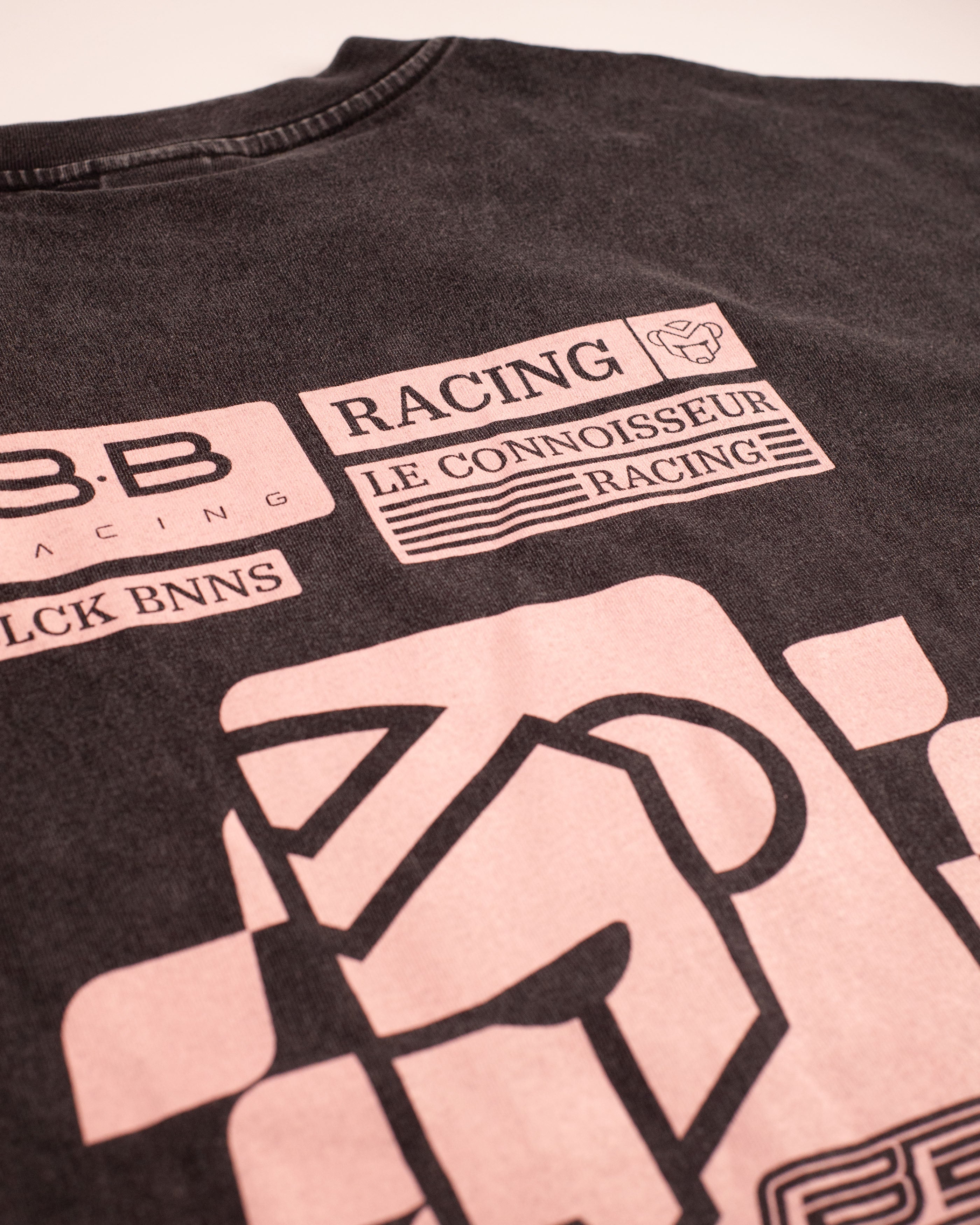 SCRIPT RACING LONGSLEEVE | Black