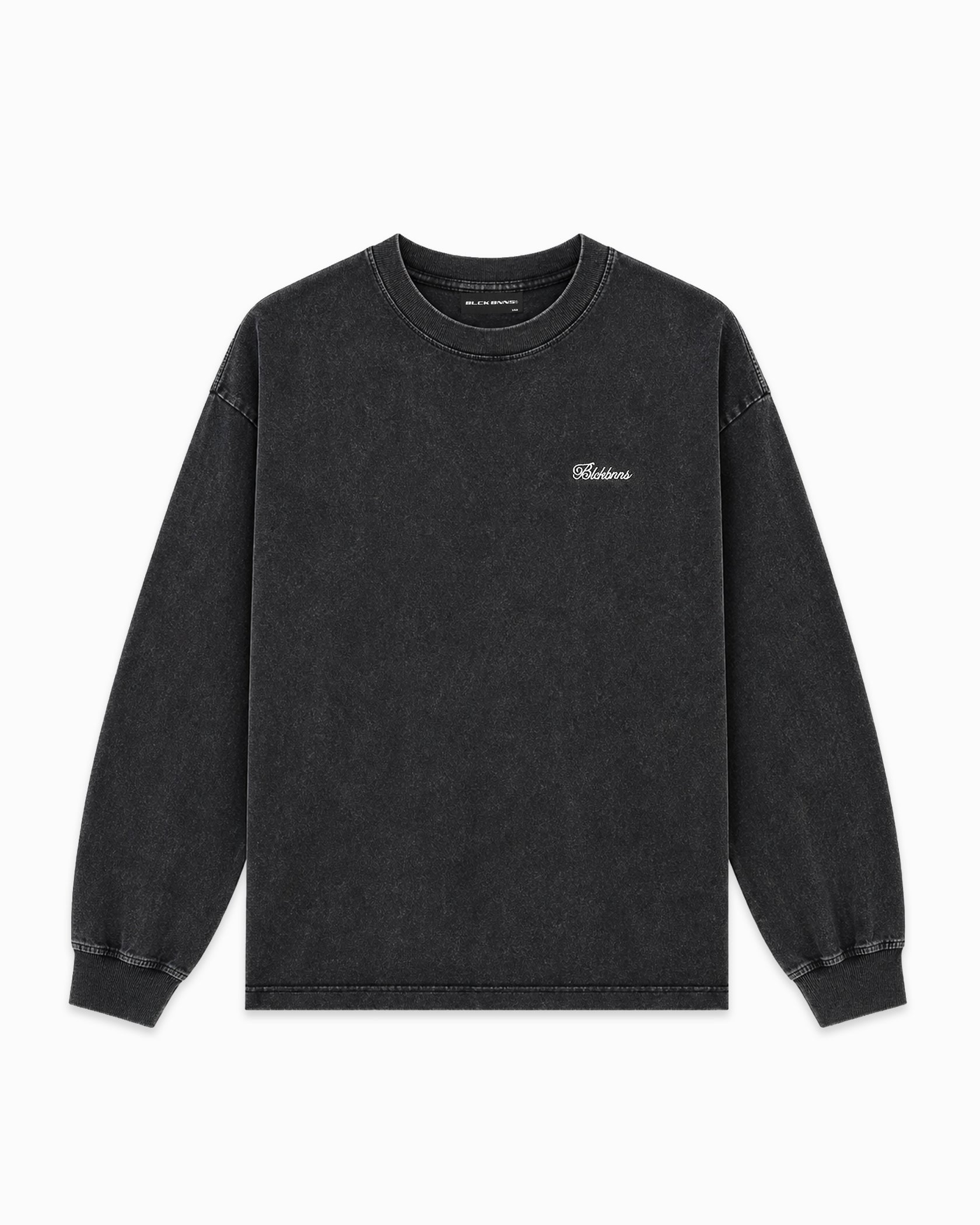 SCRIPT LONGSLEEVE | Black