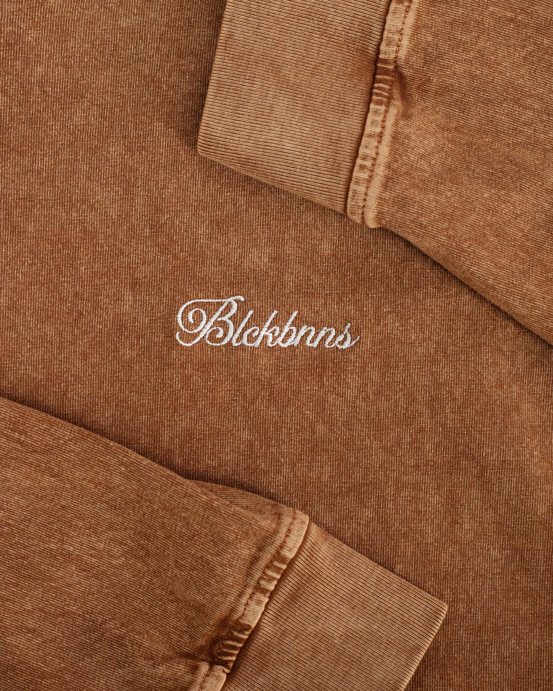 SCRIPT RACING LONGSLEEVE | Brown
