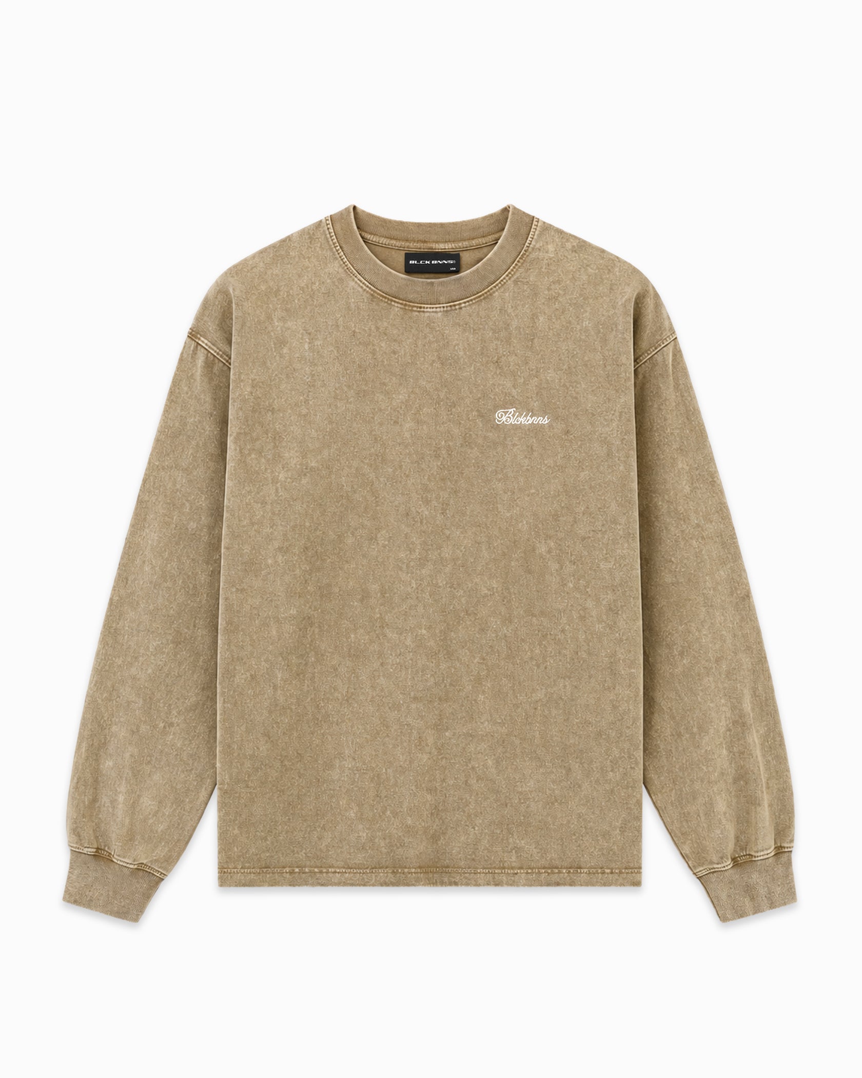 SCRIPT RACING LONGSLEEVE | Sand