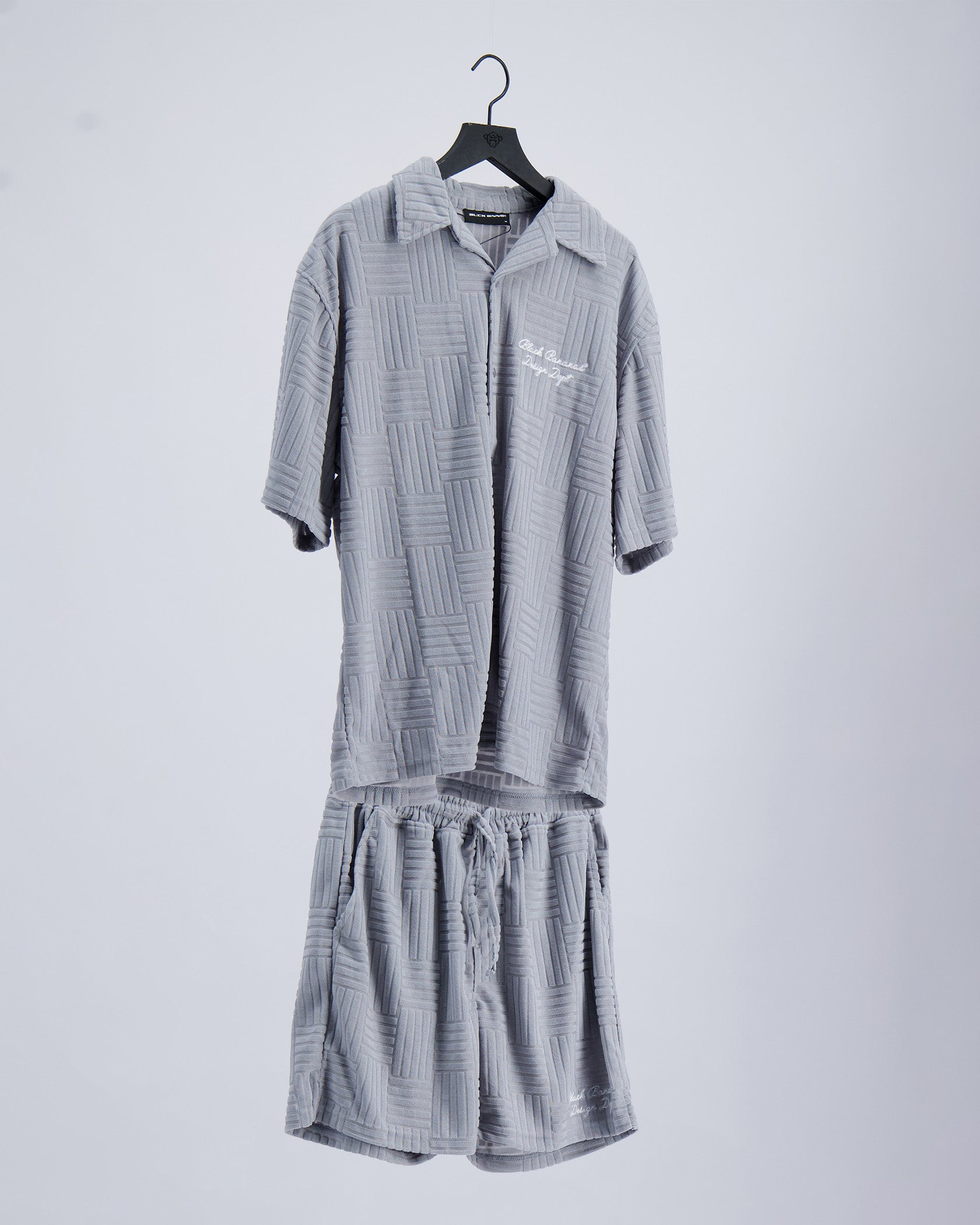 SAMPLE SET SHORT | Grau/Blau