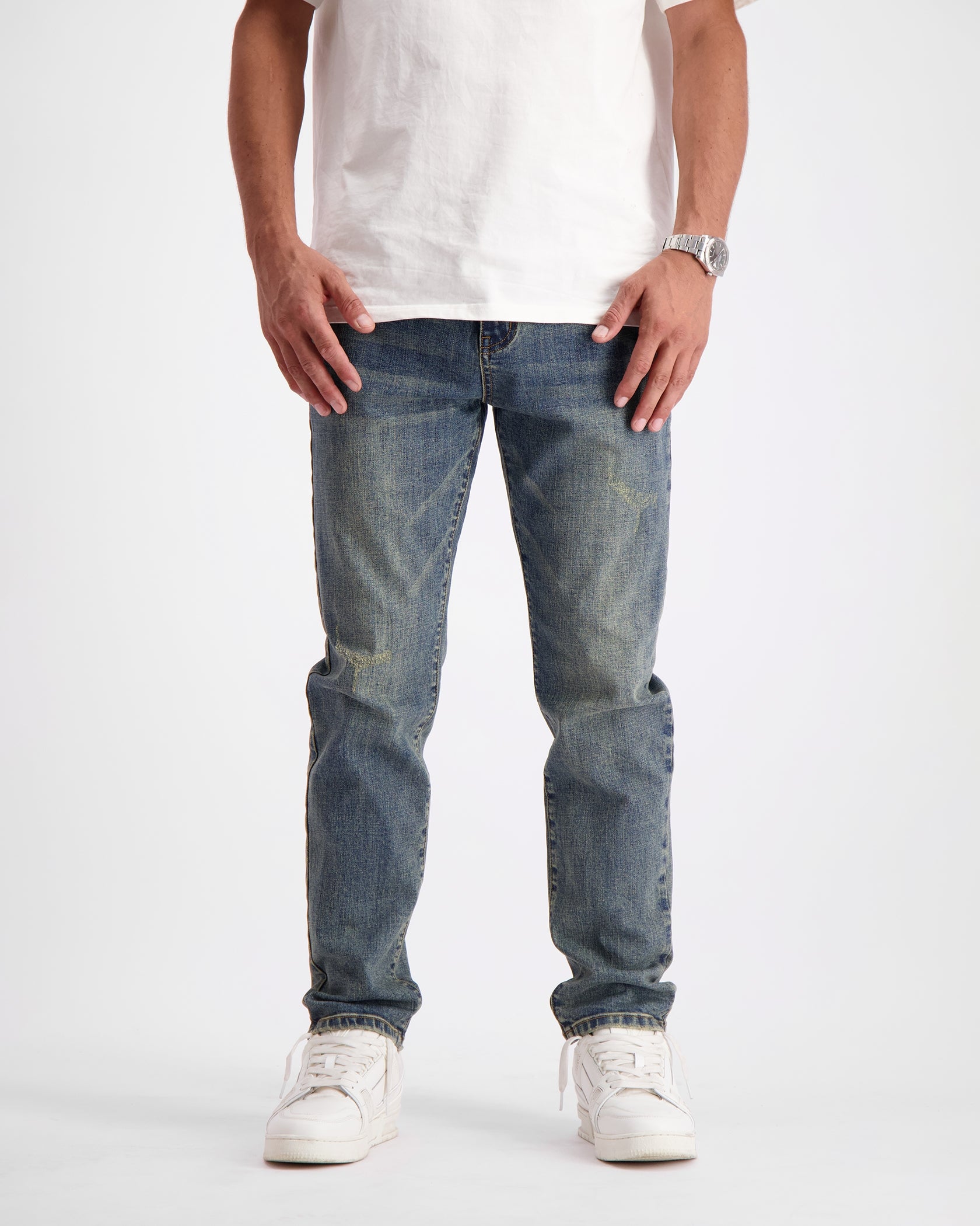 SOFT EDGE SLIM DENIM | Blue