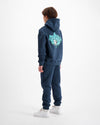 KIDS SPRAYED SWEATSUIT | Navy