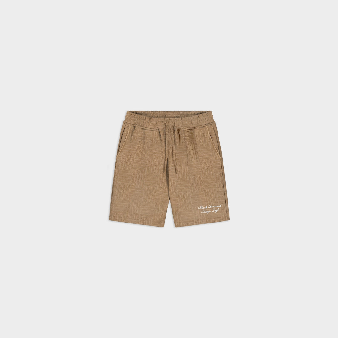 TERRY RESORT SHORTS | Brown