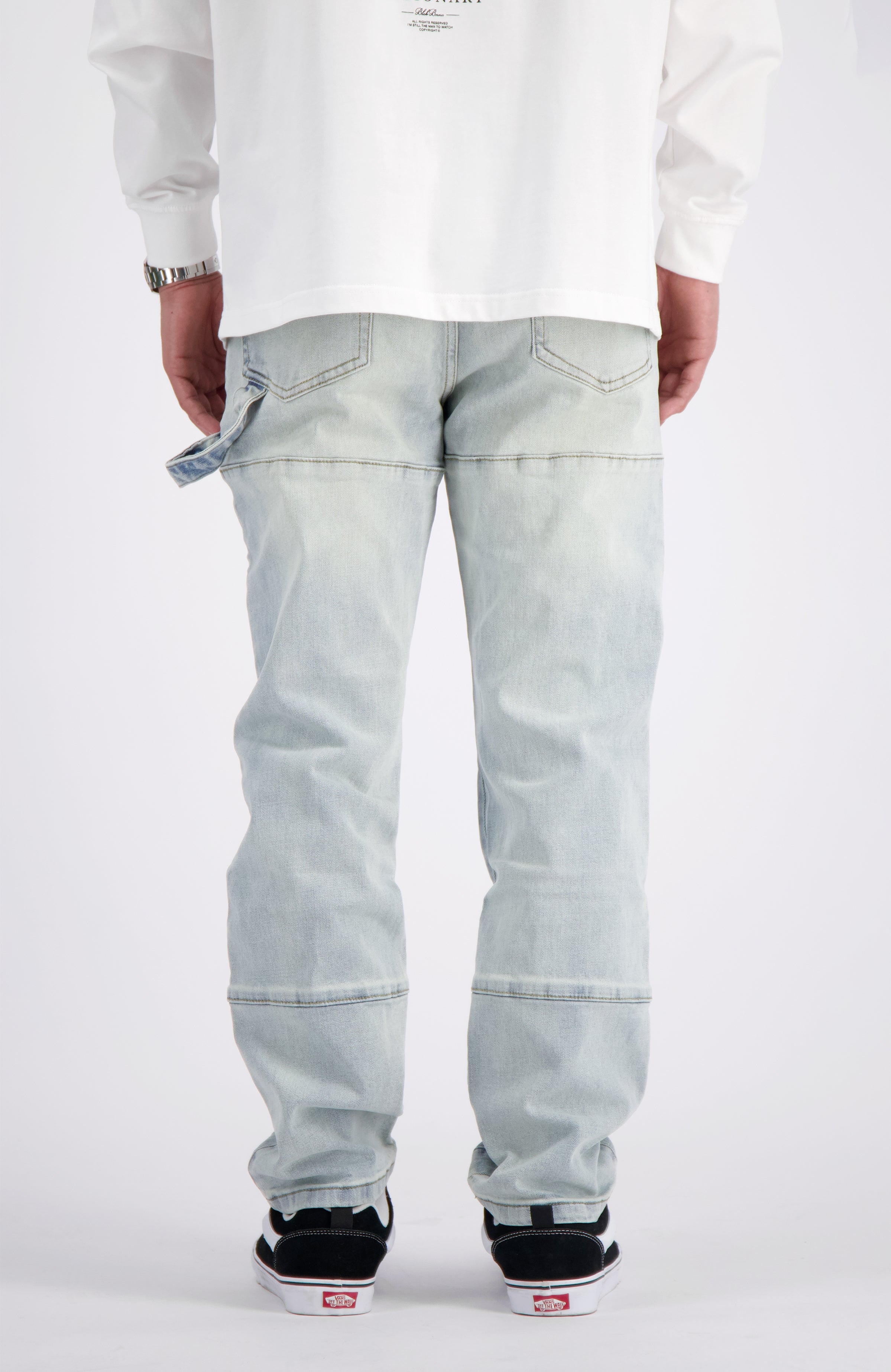 STRAIGHT CARPENTER DENIM | Blue