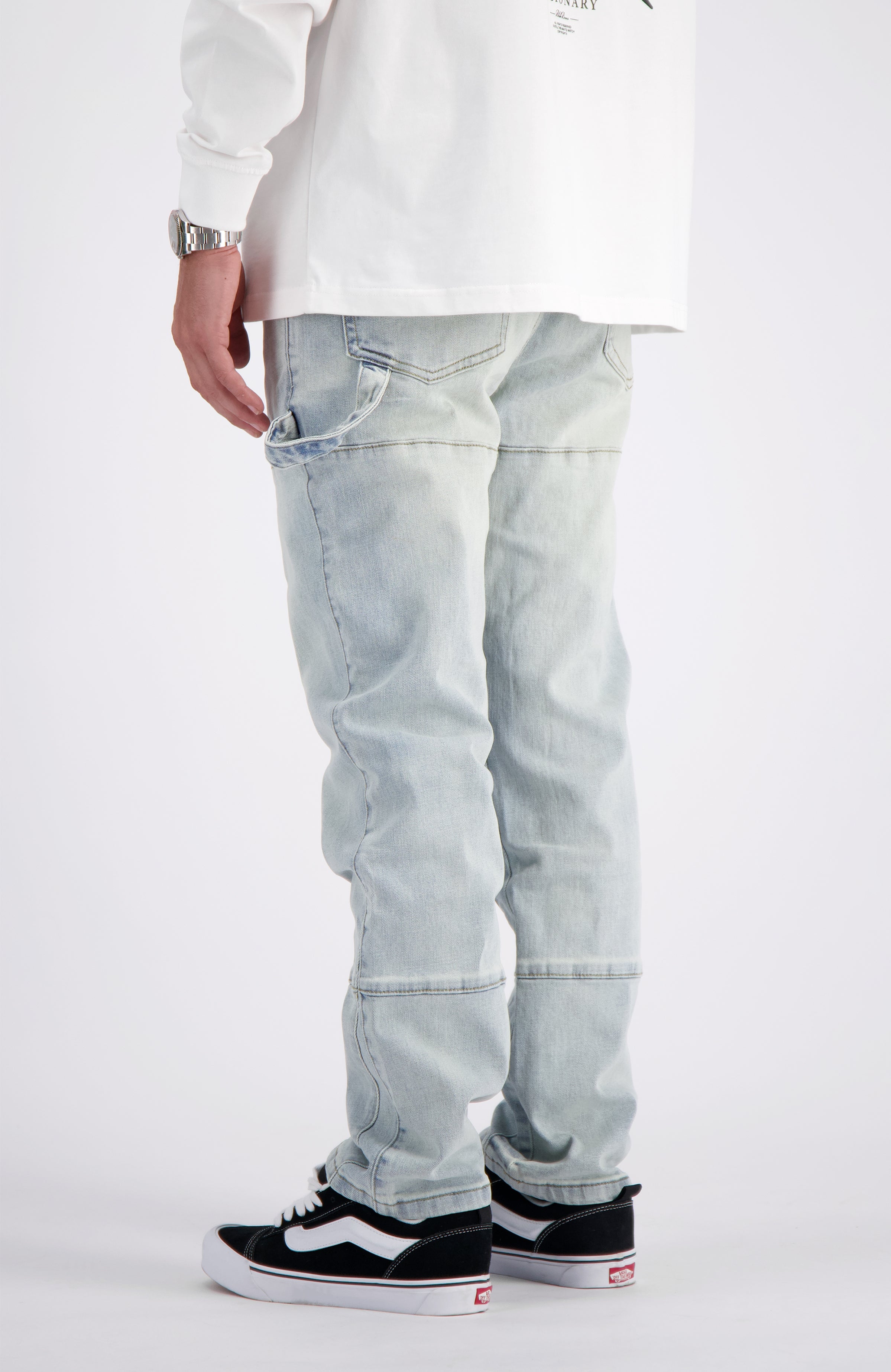 STRAIGHT CARPENTER DENIM | Blue
