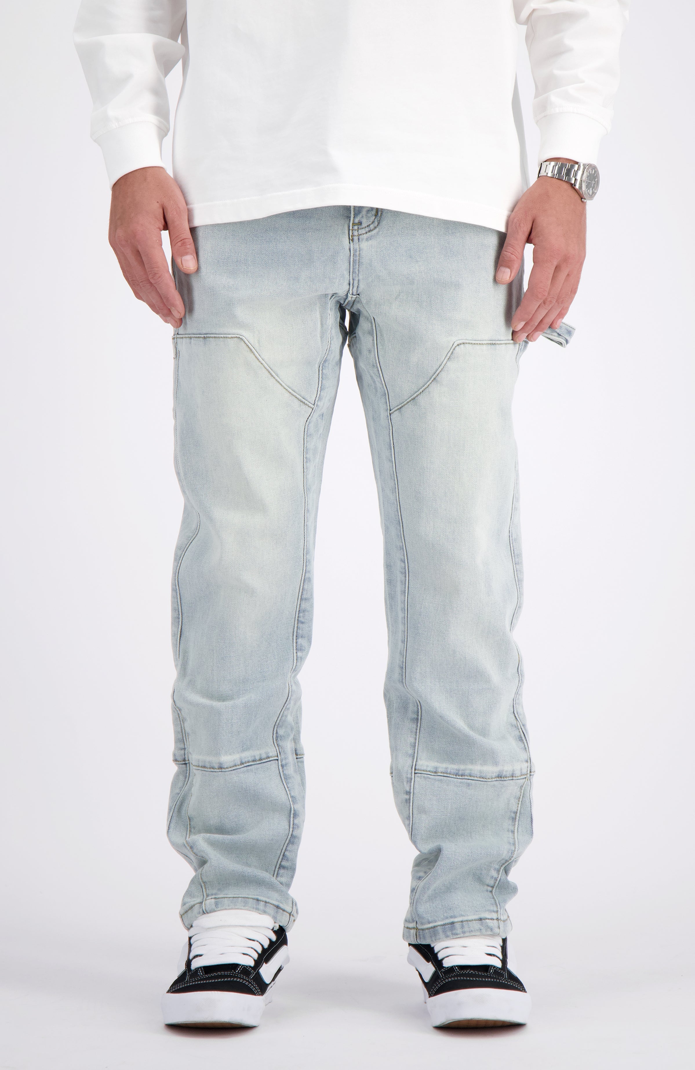 STRAIGHT CARPENTER DENIM | Blue