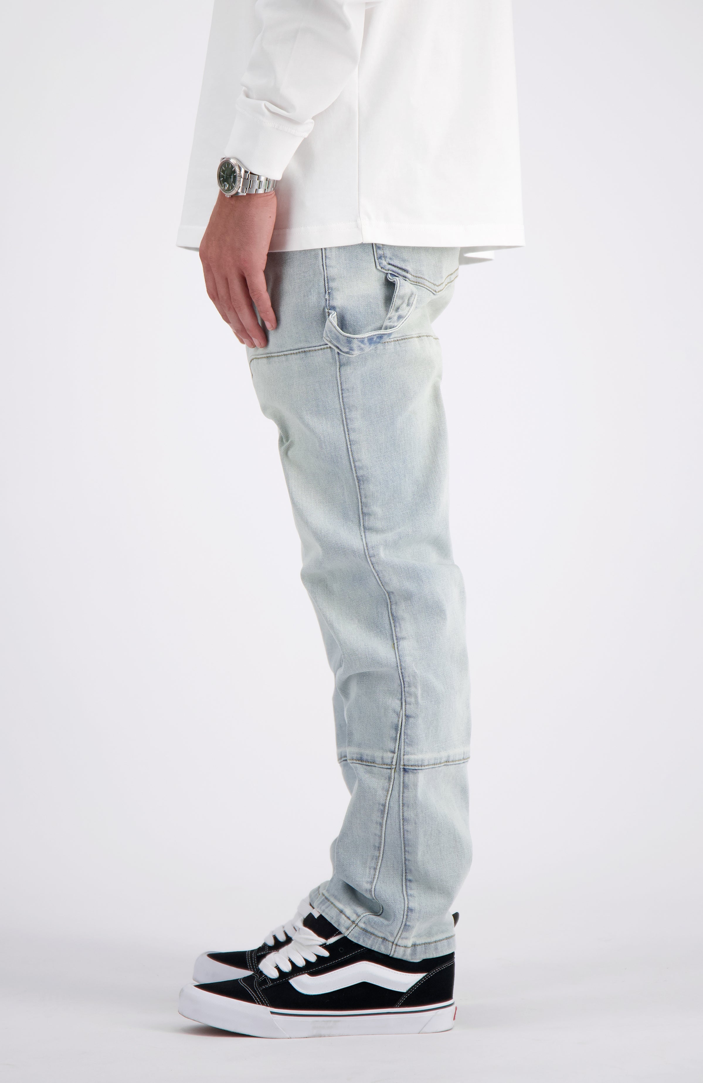 STRAIGHT CARPENTER DENIM | Blue