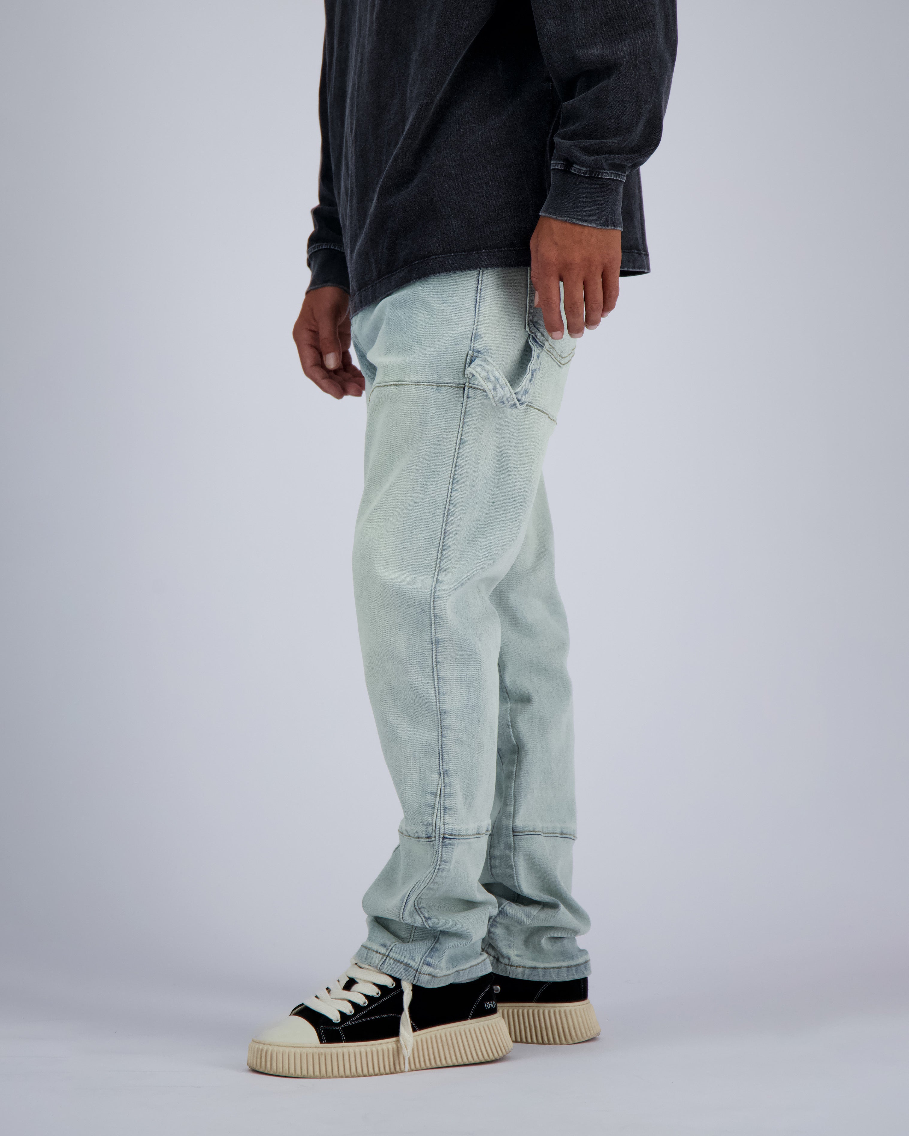 STRAIGHT CARPENTER DENIM | Blue