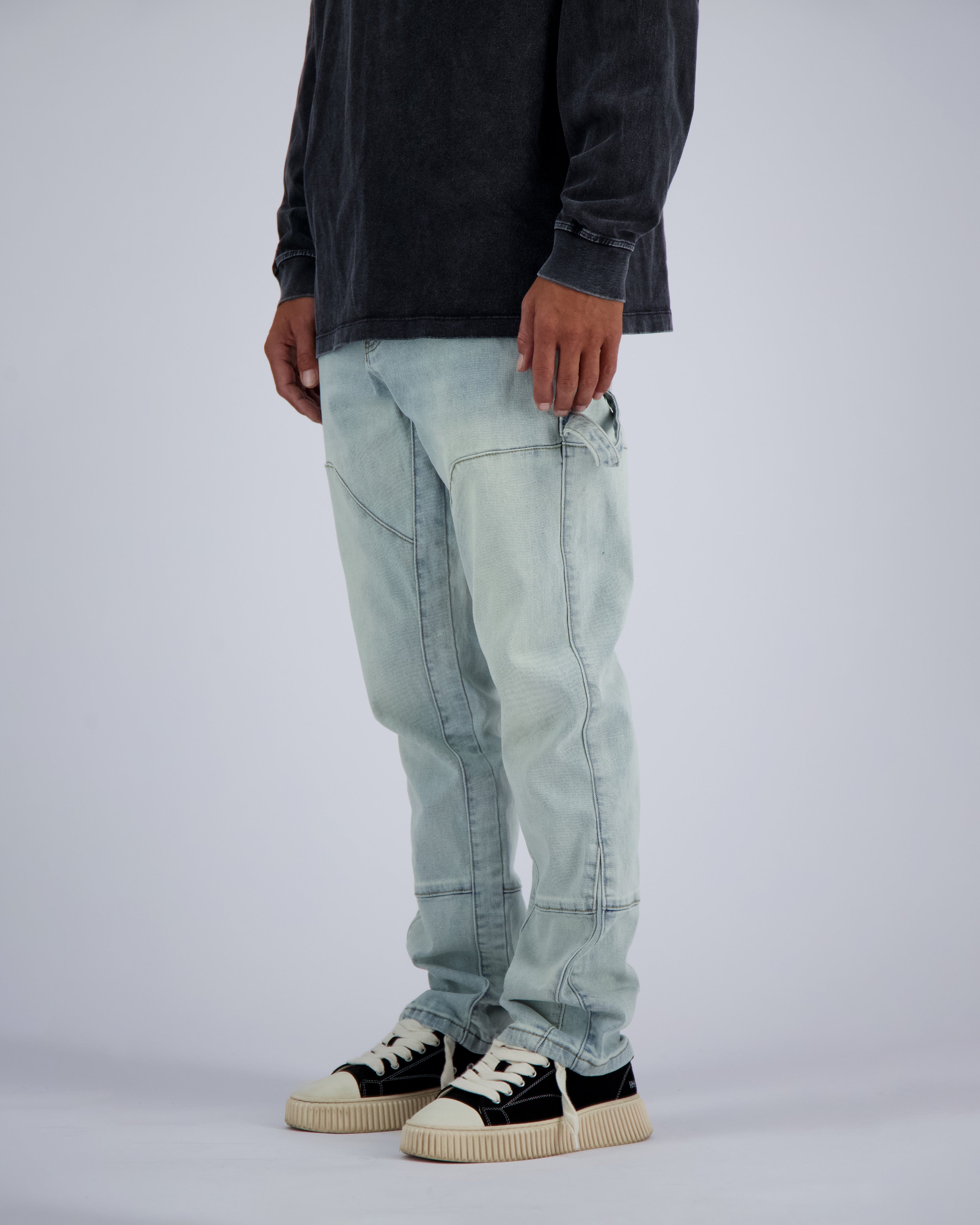 STRAIGHT CARPENTER DENIM | Blue