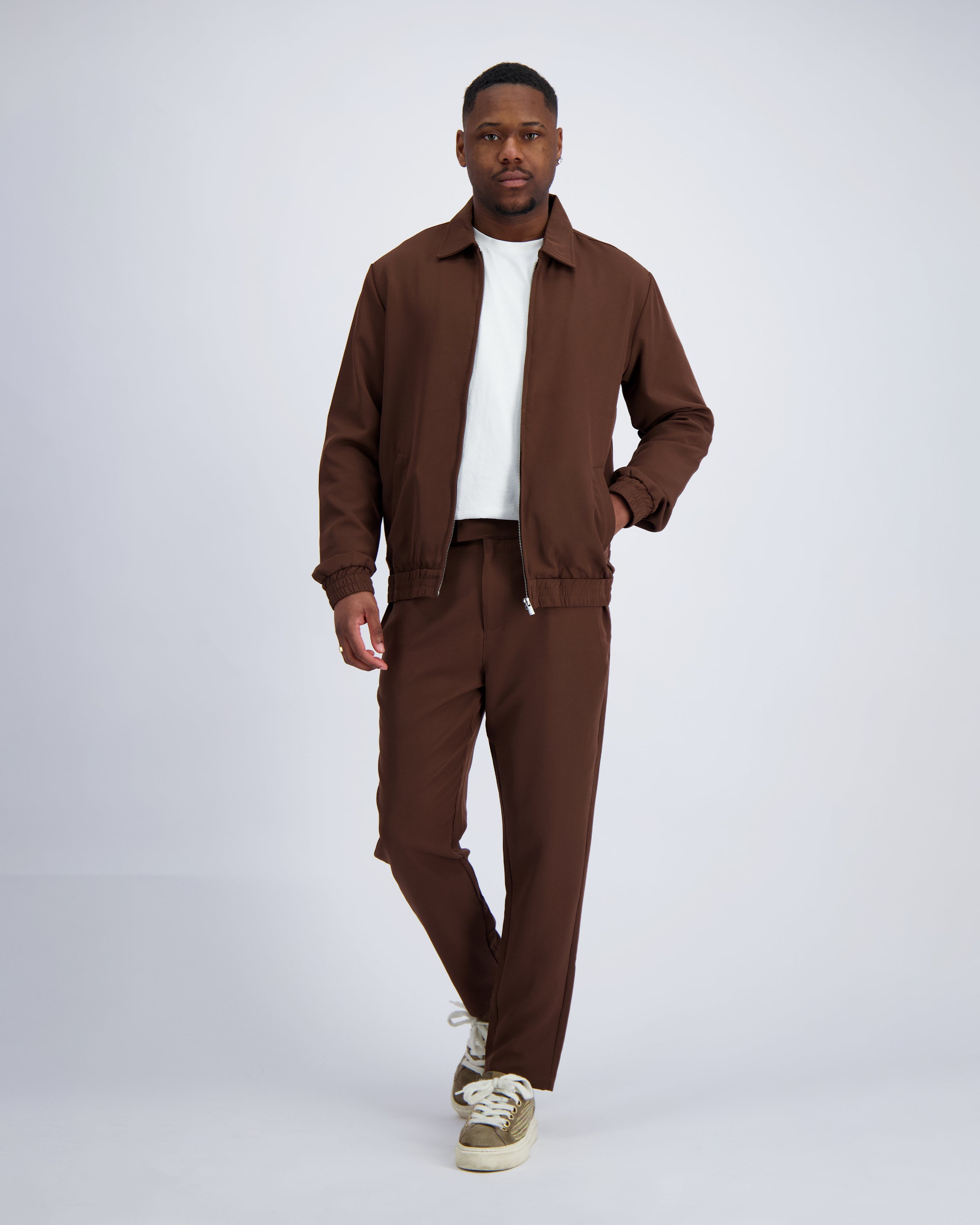 Heren 2-Delige Running Tracksuit Set Heren 2-Delige Running Tracksuit Set