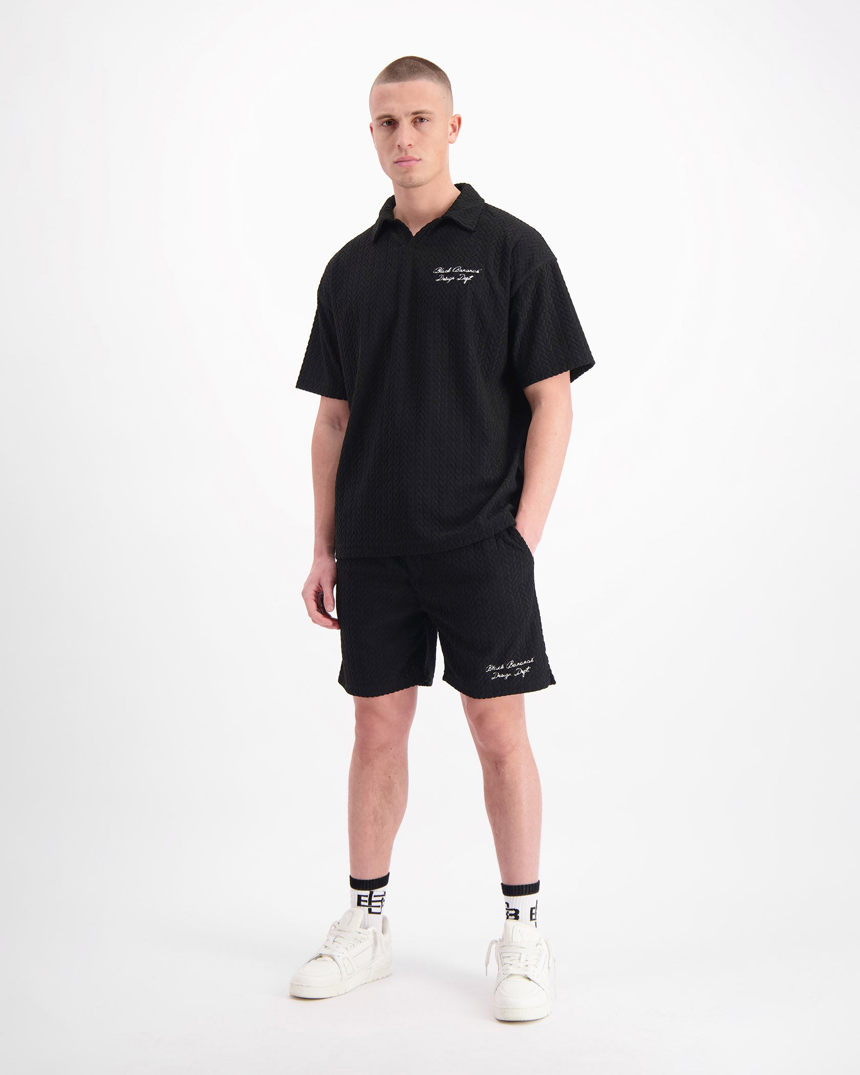 TERRY LOUNGE SET | Black