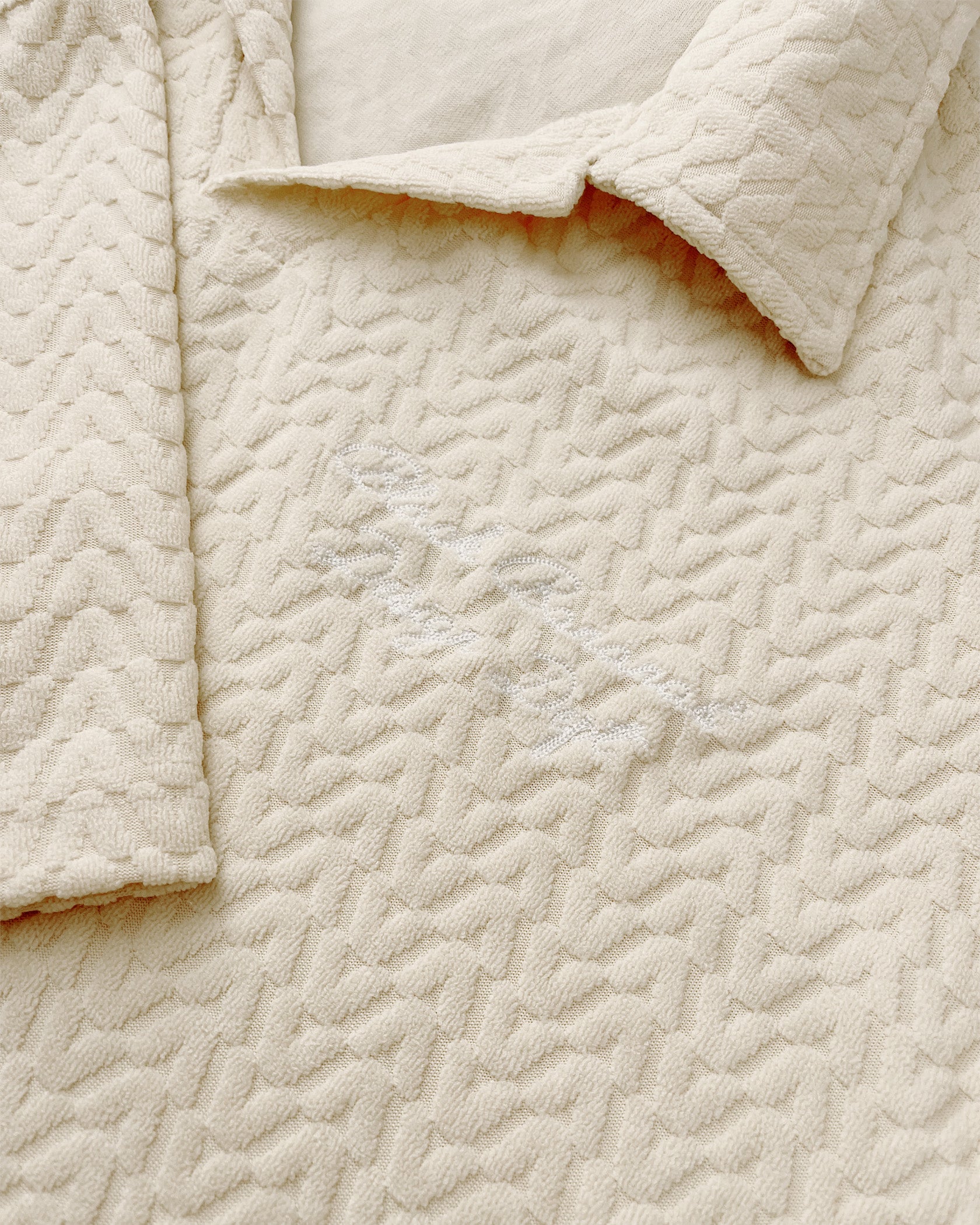 TERRY LOUNGE POLO | Sand