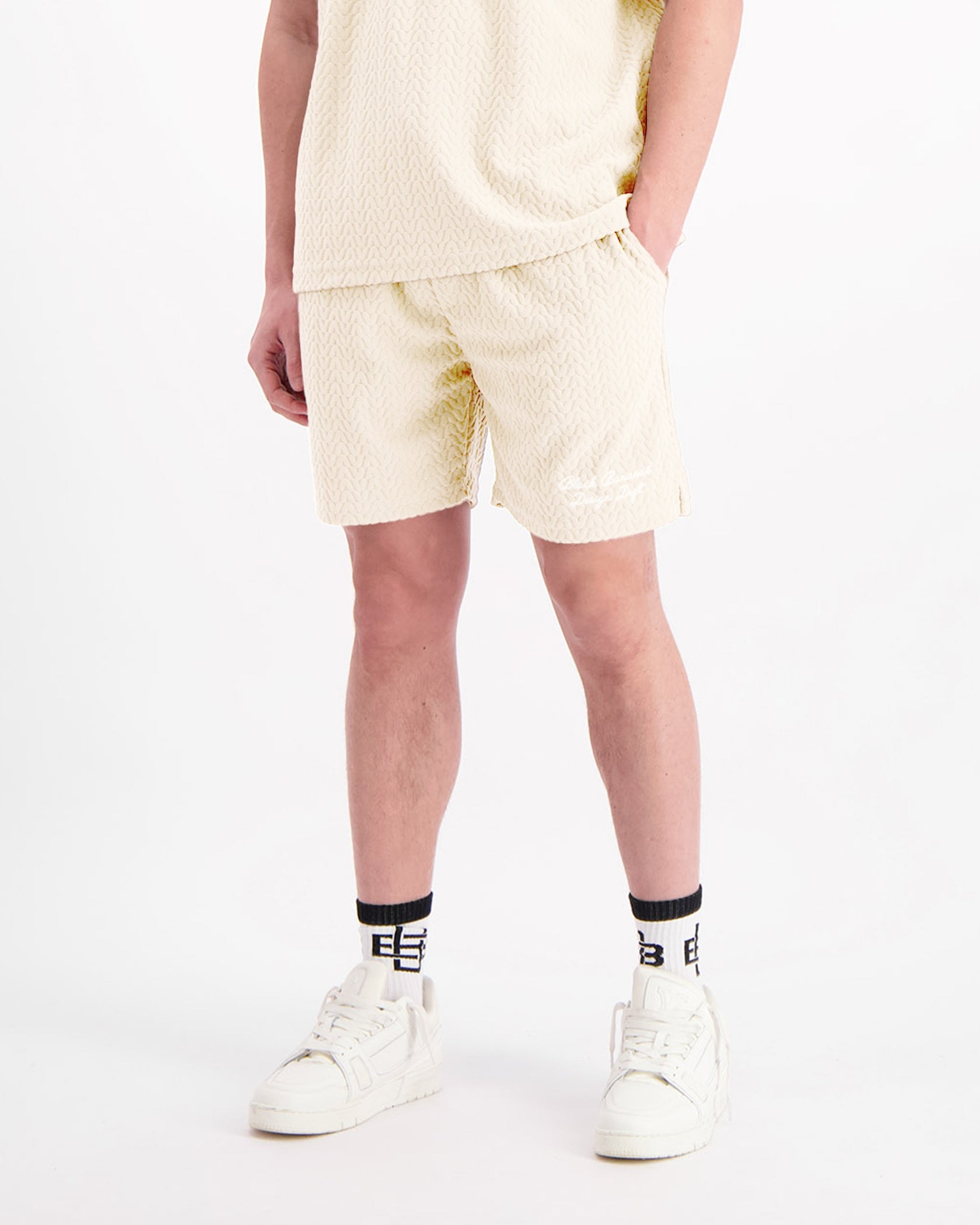 TERRY LOUNGE SHORTS | Sand