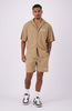 TERRY RESORT SHIRT | Brown