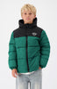 JR. PEEK PUFFER JACKET | Pine Green