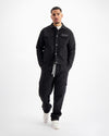TWILL RIPPED SET | Black