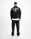 TWILL RIPPED SET | Black
