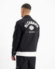TWILL RIPPED JACKET | Black