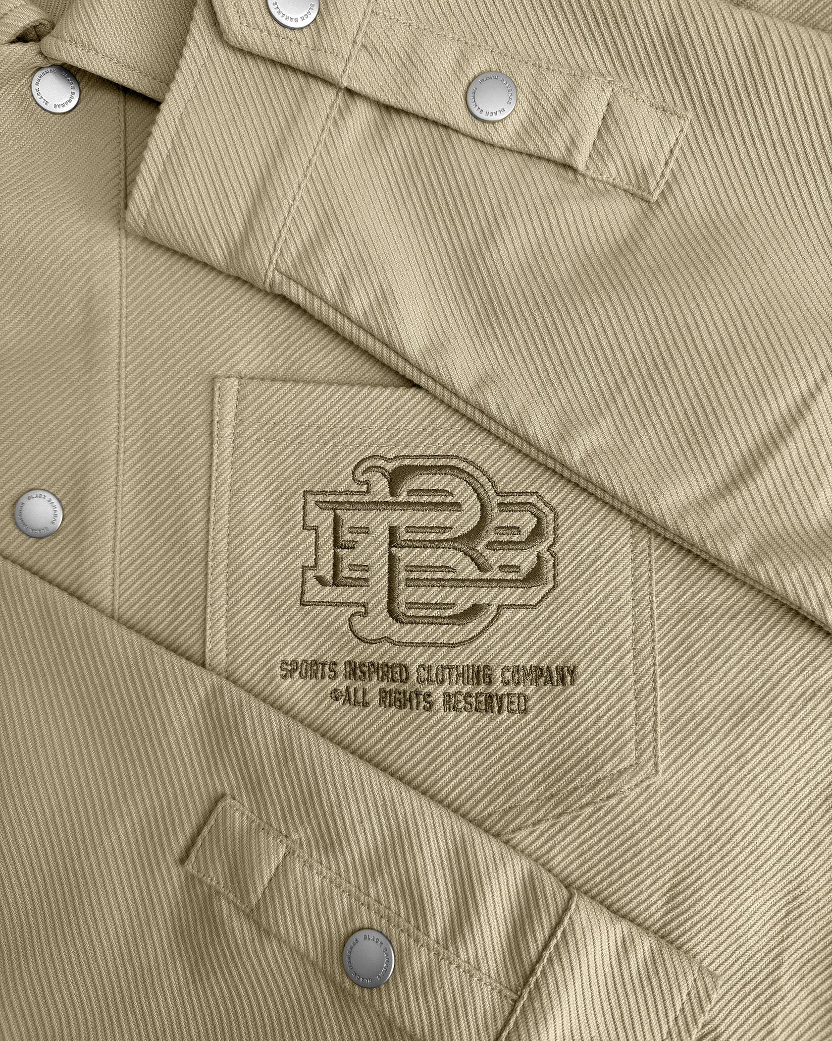 TWILL WORKER TWINSET | Sand