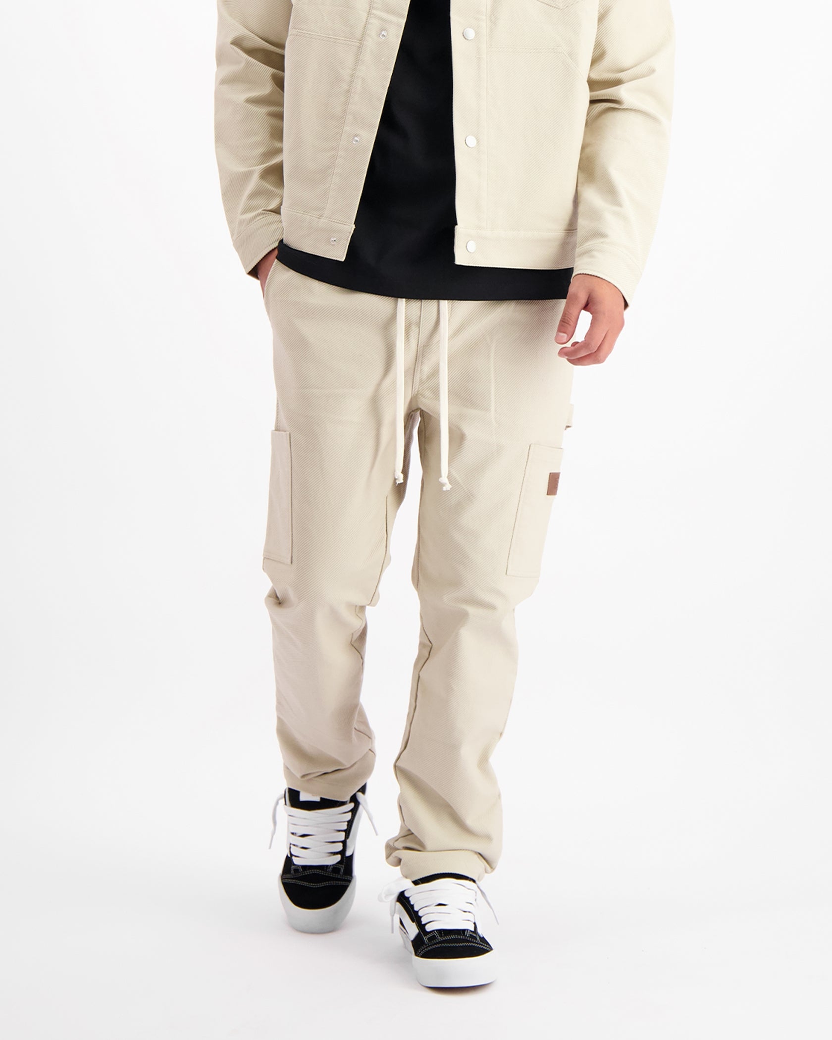 TWILL WORKER PANTS | Sand