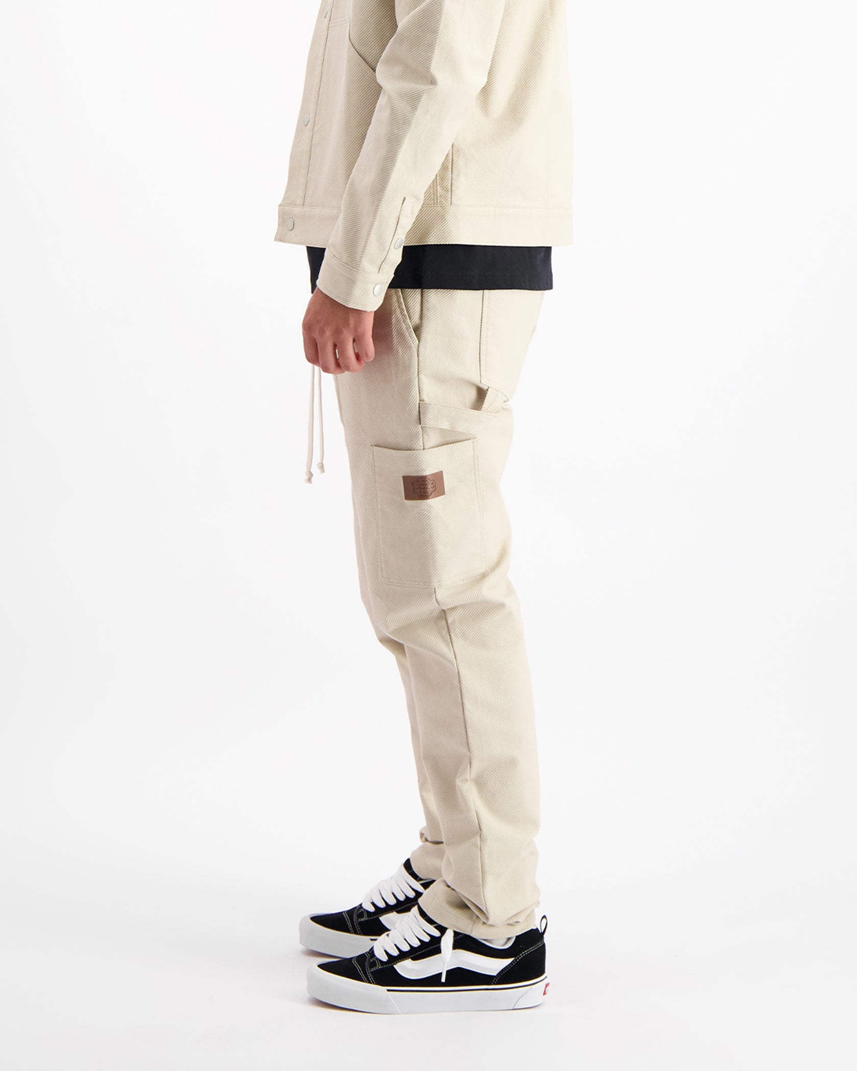 TWILL WORKER PANTS | Sand