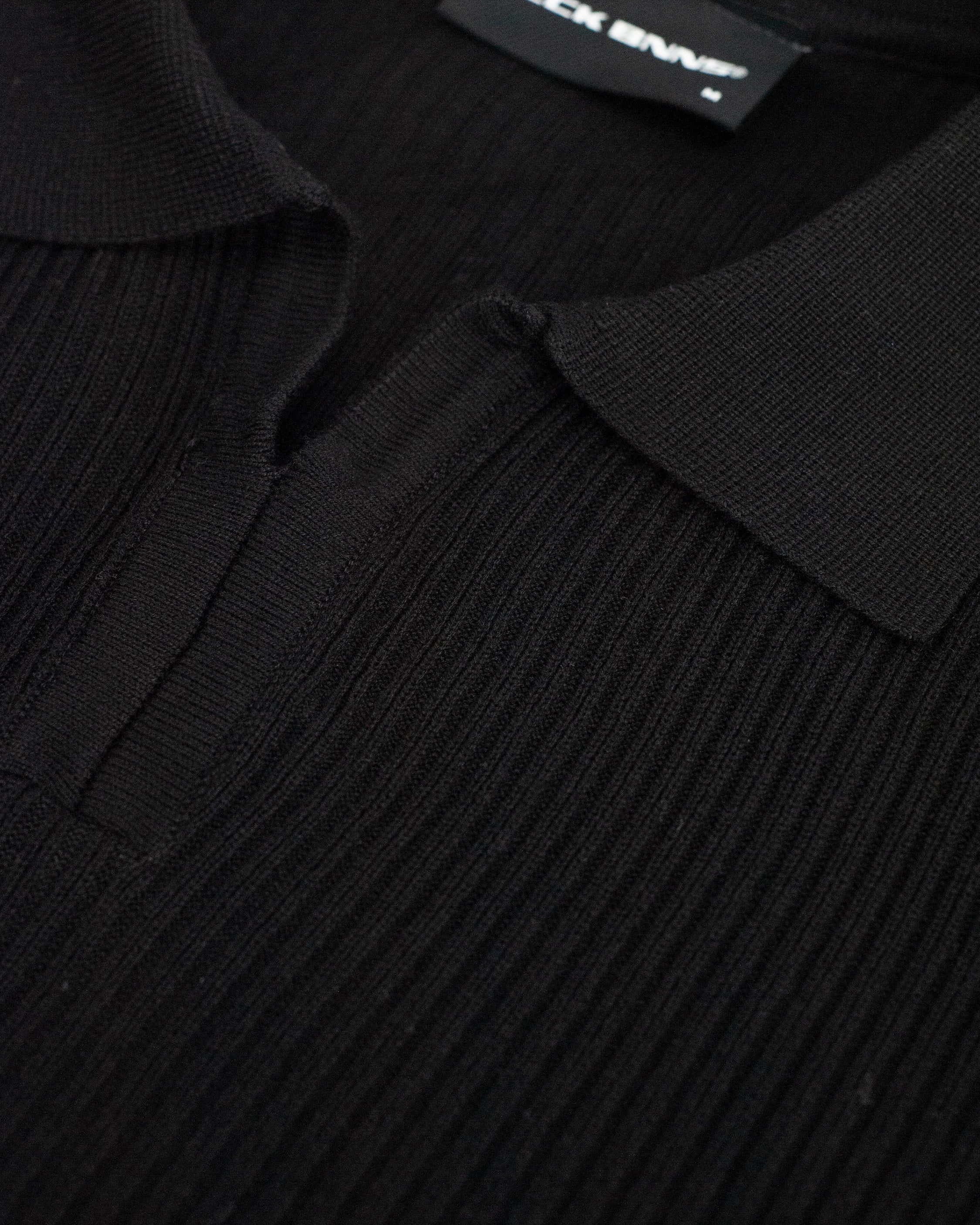 POLO DE PUNTO | Negro