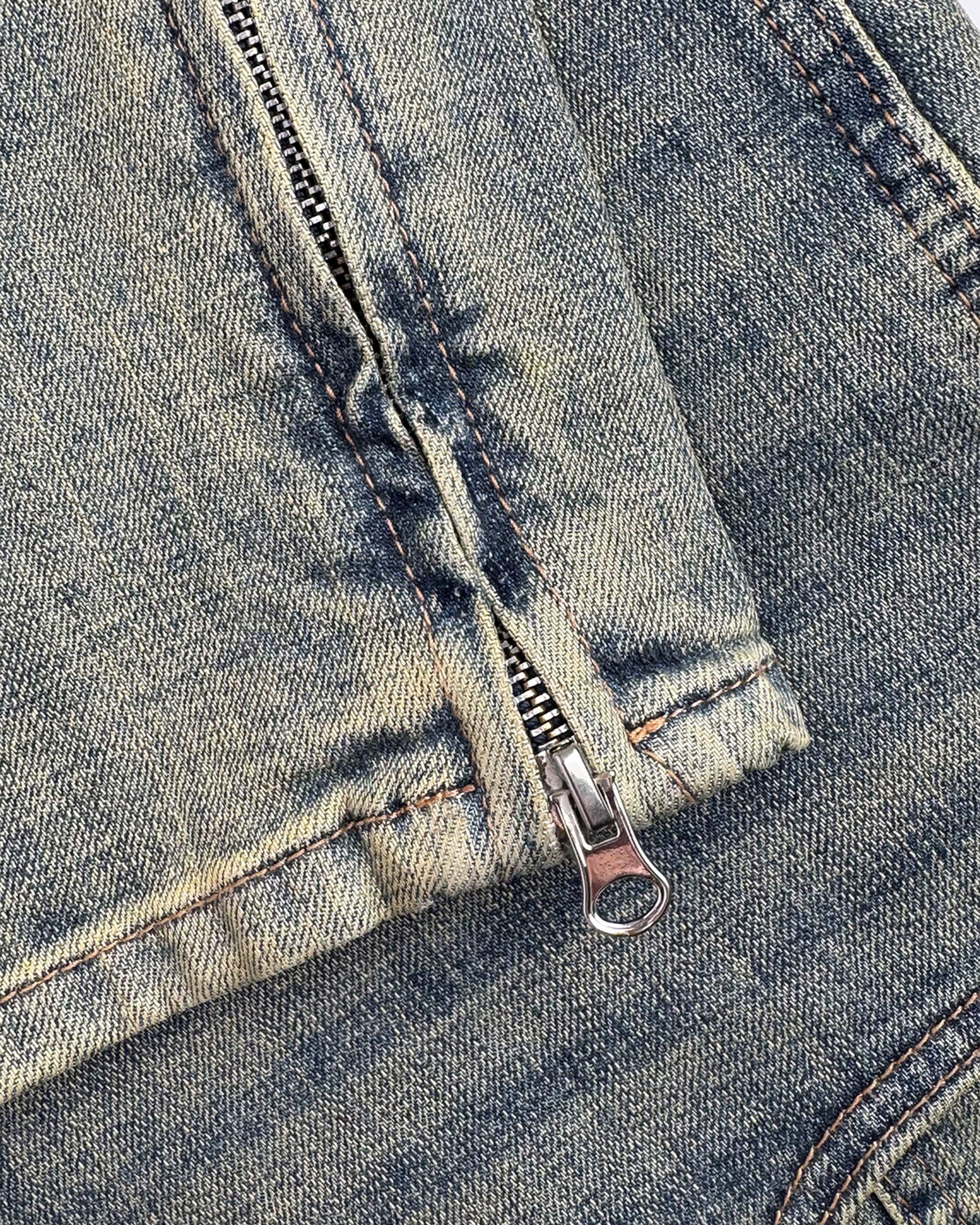 V-2 WORKER DENIM. | Blue