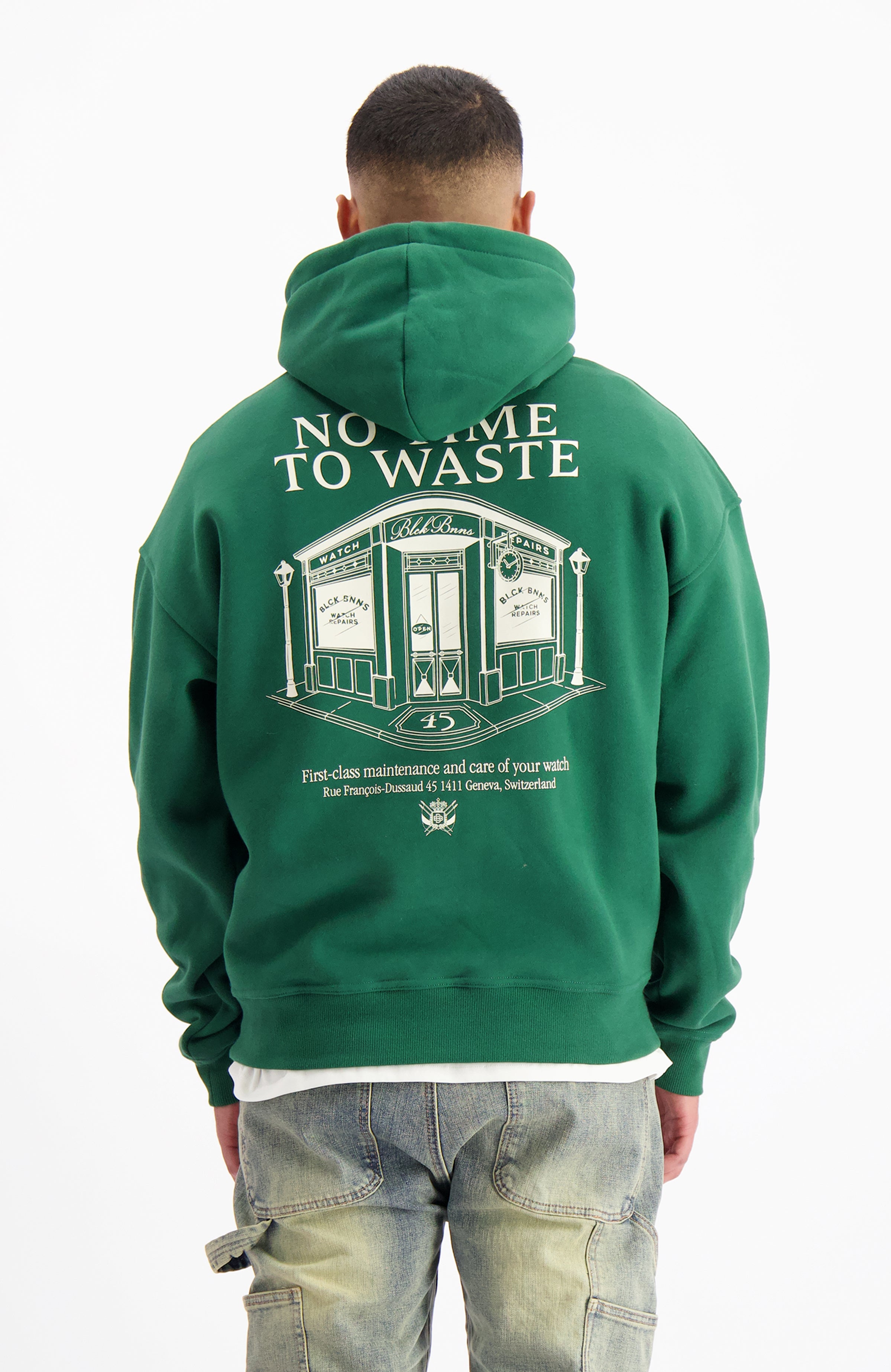 WATCH REPAIRS HOODIE | Green