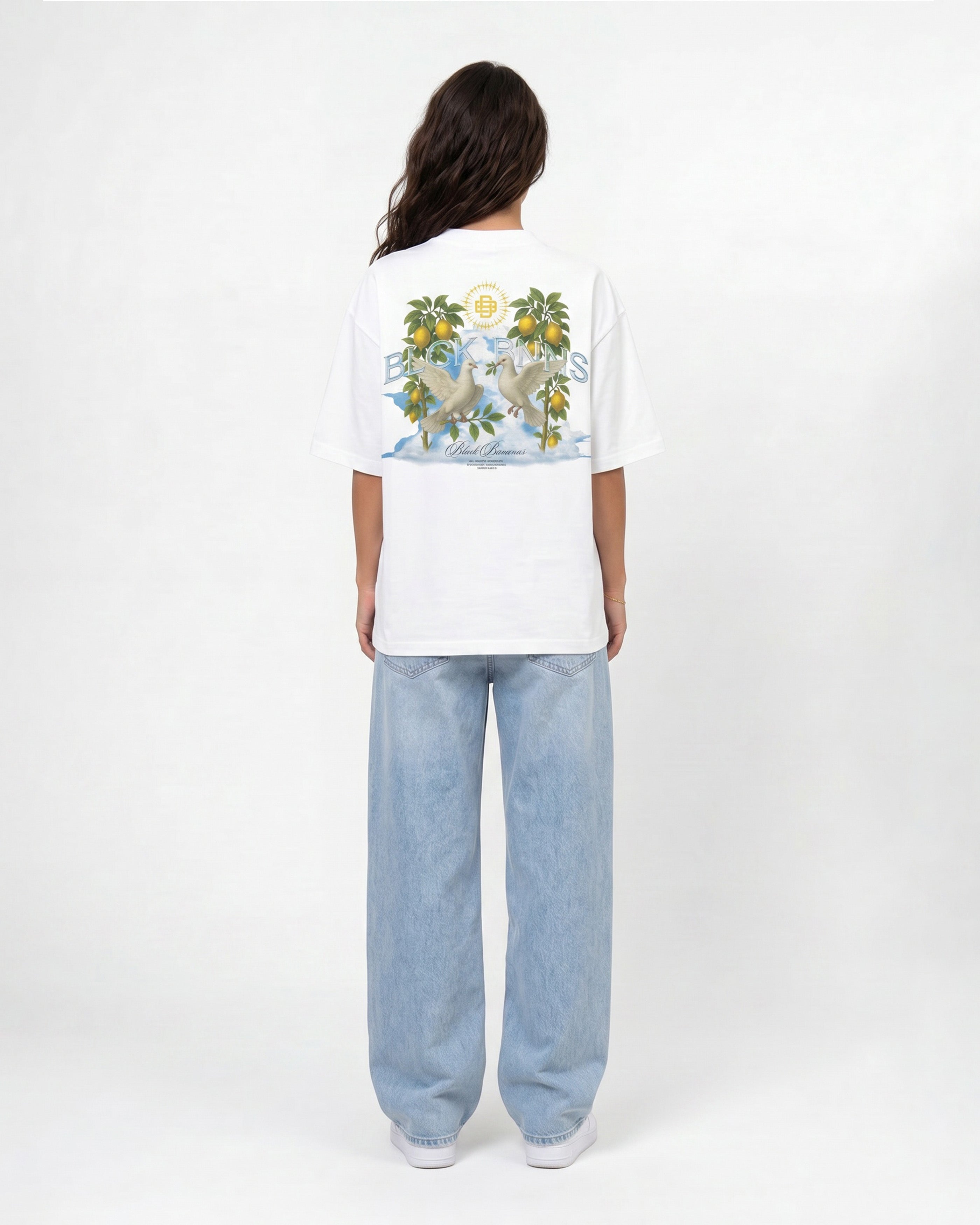 DOVES t-shirt  Wit