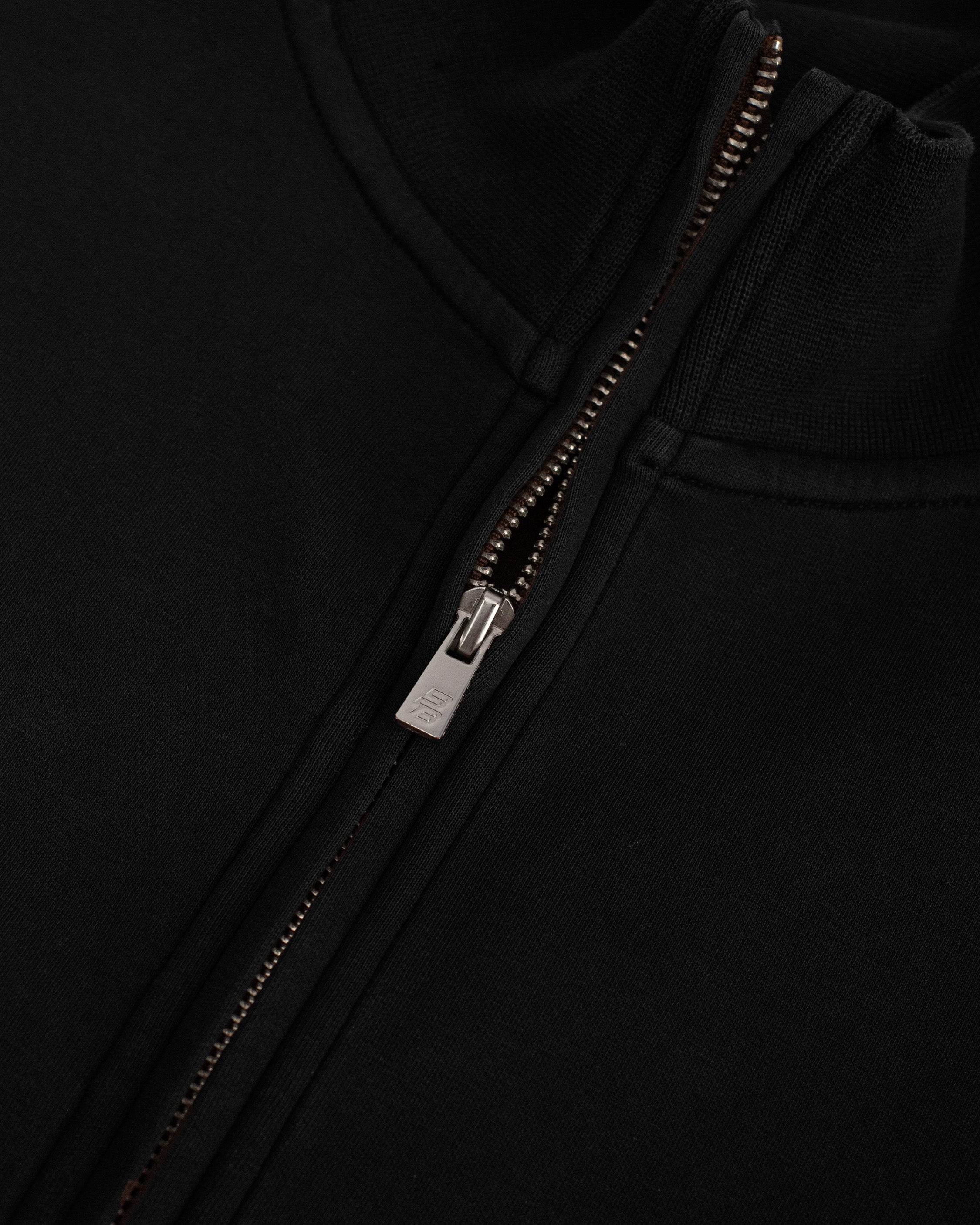ZIPPED FLEX SUIT | Black